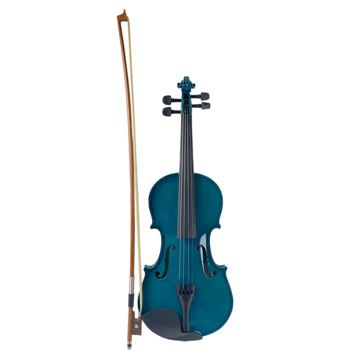 [VV-001-34-BL] VIOLIN VIVALDI, 3/4, CUERDAS DE METAL, AZUL, CON ESTUCHE