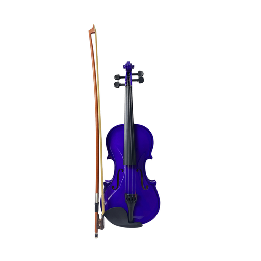 [VV-001-34-PR] VIOLIN VIVALDI, 3/4, CUERDAS DE METAL, MORADO, CON ESTUCHE