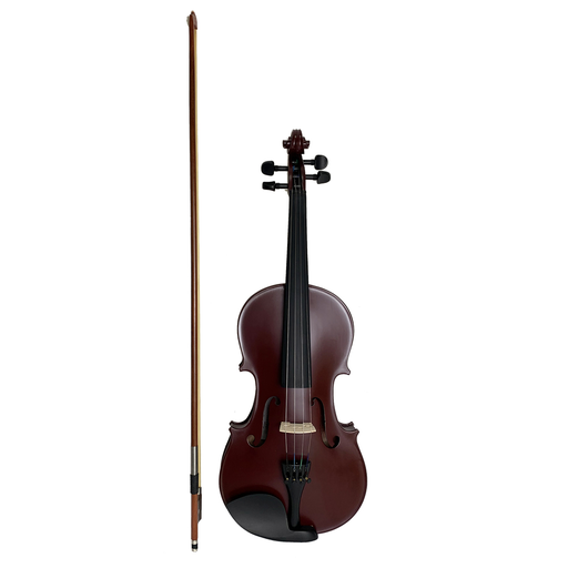 [VV-VG105-WR] VIOLIN VIVALDI, 4/4, CUERDAS DE METAL, VINO TINTO, CON ESTUCHE