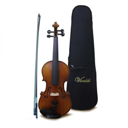 [VV-107-44] VIOLIN VIVALDI, 4/4, SATINADO, ALTA GAMA, CON ESTUCHE