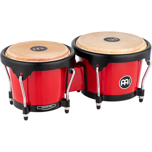 [HB50R] BONGO JOURNEY MEINL, 6 1/2" Y 7 1/2", MADERA, COLOR ROJO