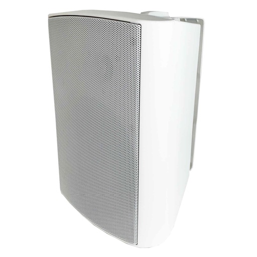 [BS-65115-710-WH] ALTAVOZ PASIVO AMBIENTAL NIPPON AMERICA, 8" INSTALACION DE PARED,  BASE METALICA, COLOR BLANCO 70V/100V/15W/8OHM (PAR)