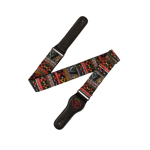 [A040-CS2] CINCHO ALICE, PARA GUITARRA/BAJO, CON DISEÑO TIPO GUATEMALA