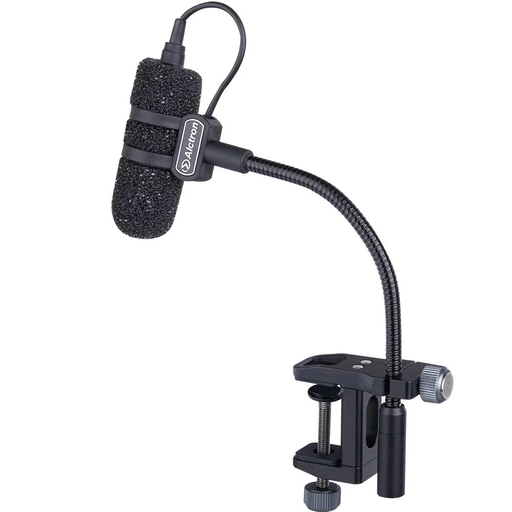 [GM602] MICROFONO CONDENSADO ALCTRON, CUELLO DE GANSO, PARA INSTRUMENTO, CARDIOIDE, 30 Hz-20 kHz, CON CLIP DE ANCLAJE PARA GUITARRA