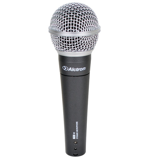 [PM58] MICROFONO DINAMICO DE MANO ALCTRON, CARDIOIDE, 50Hz-13KHz