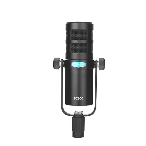 [BC600] MICROFONO DINAMICO PROFESIONAL PARA PODCAST ALCTRON, CARDIOIDE, 20Hz-20KHz