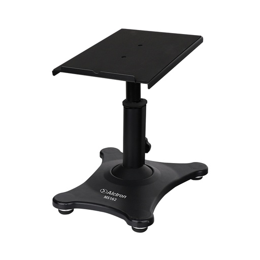 [MS162] PEDESTAL PARA MONITOR DE ESTUDIO ALCTRON, ALUMINIO, ANGULO AJUSTABLE, PARA ESCRITORIO