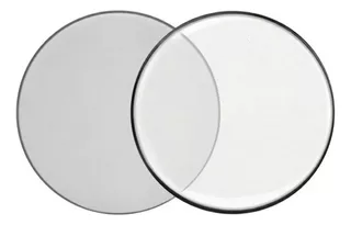 [TBDH1415] SET DE PARCHES AP, PARA TIMBAL 13 Y 14, COLOR BLANCO