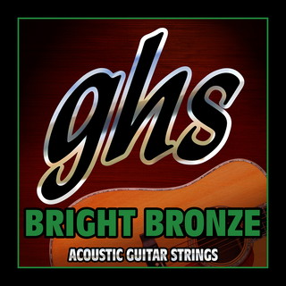 [BB10U] SET DE CUERDAS GHS, SERIE BRIGHT BRONZE, PARA GUITARRA ACUSTICA, 6 CUERDAS, METAL, CALIBRE 10-46