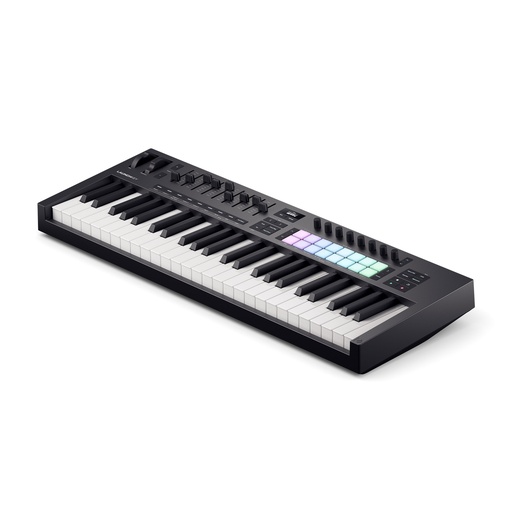 [49 MK4] CONTROLADOR MIDI LAUNCHKEY, NOVATION, 49 TECLAS, COLOR NEGRO, PARA MAC/PC/OIS