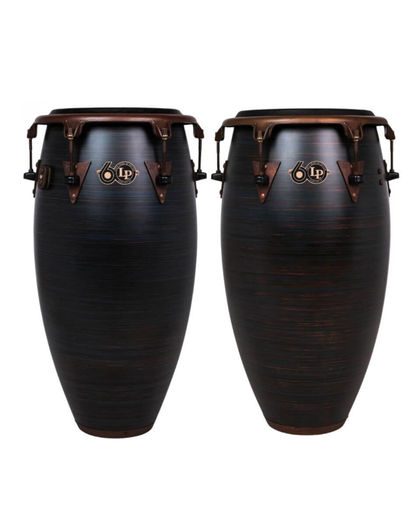 [LP809T-60 / LP810T-60] PAR DE CONGAS LP, FIBRA DE VIDRIO, EDICION LIMITADA 60 ANIVERSARIO, 1x11.75" - 1x12.5"