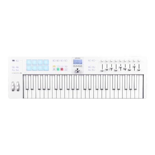 [ESSENTIAL 49 MK3 AW] CONTROLADOR MIDI ARTURIA, KEYLAB ESSENTIAL, 49 TECLAS, COLOR ALPINE WHITE - LIMITED EDITION