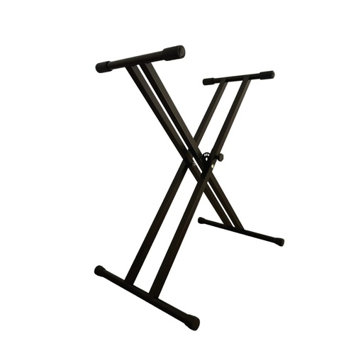 [AKS-610] PEDESTAL STAR PERCUSSION, DOBLE BARRA, PARA TECLADO