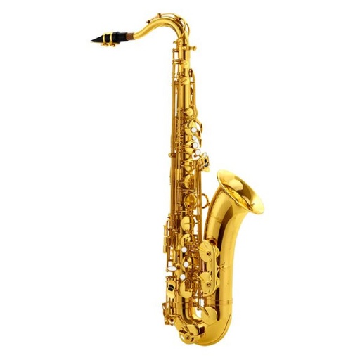 [ETS-22-A] SAXOFON TENOR ELDON, ACABADO LAQUEADO, CON CASE ABS Y ACCESORIOS