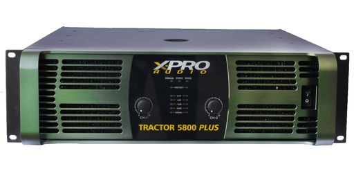 [TRACTOR 5800 PLUS] PODER TRACTOR X-PRO AUDIO, 5800 WATTS, SERIE TRACTOR PLUS