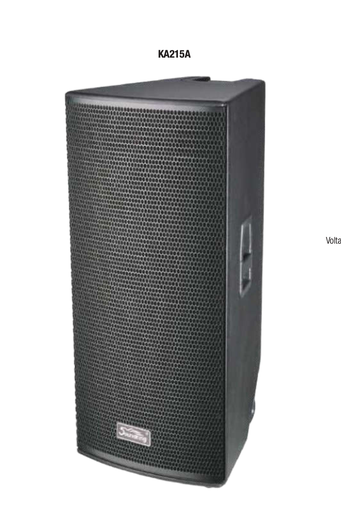 [KA215A] ALTAVOZ ACTIVO SOUNDKING, SERIE KA, TIPO COLUMNA, INCLUYE RODOS, 2 VIAS, (2X15"), 129 dB/SPL MAX, 1000 WATTS MAX