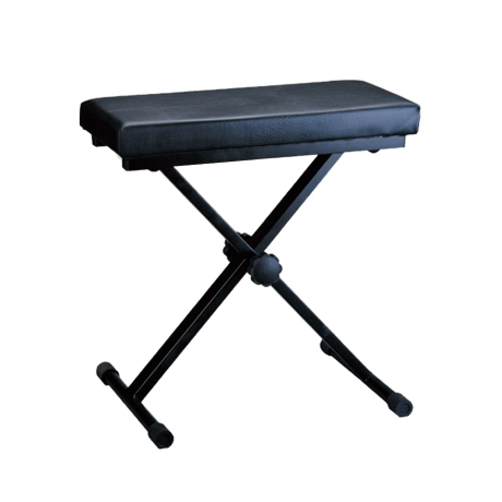 [DF075] BANCO PARA PIANO O TECLADO SOUNDKING, RECTANGULO, COLOR NEGRO