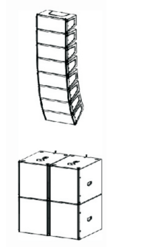 [G210A FLY BAR] BUMPER (FLY BAR) SOUNDKING, PARA USO DE ALTAVOZ G210A EN ELEVACION, METALICO COLOR NEGRO