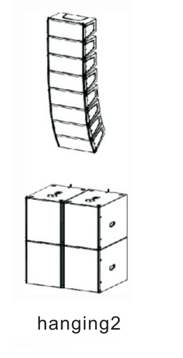 [GL206A FLY BAR] BUMPER (FLY BAR) SOUNDKING, PARA USO DE ALTAVOZ GL206A EN ELEVACION, METALICO COLOR NEGRO