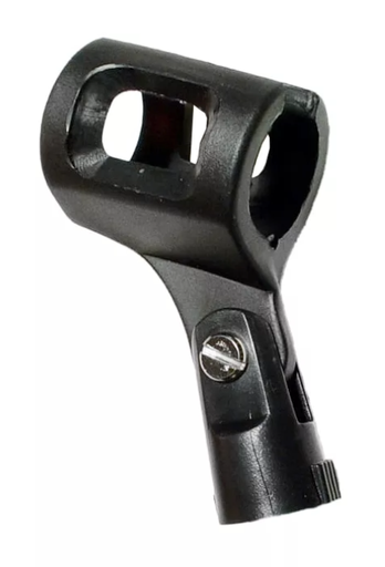 [DE029] CLIP DE MICROFONO SOUNDKING, PARA MICROFONOS DE 24 A 28 MM, COLOR NEGRO