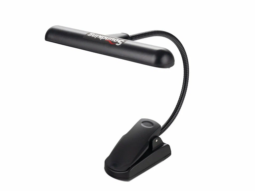 [SML300] LAMPARA LED PARA PARTITURAS SOUNDKING, FLEXIBLE, LÁMPARA ANCHA, COLOR NEGRO