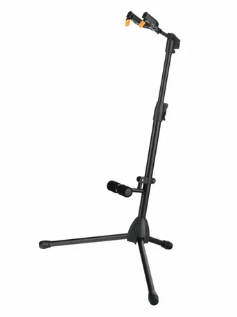 [DG078-1] PEDESTAL PARA GUITARRA/BAJO SOUNDKING, ALTURA AJUSTABLE, SISTEMA DE BLOQUEO, COLOR NEGRO