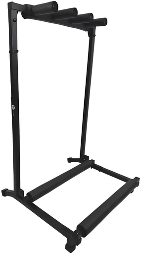 [DG036-3] PEDESTAL PARA GUITARRA/BAJO SOUNDKING, PARA 3 GUITARRAS, REFORZADO, TIPO RACK, COLOR NEGRO
