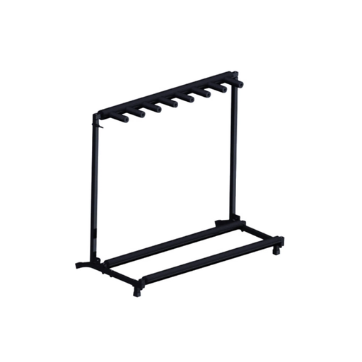 [DG036-7] PEDESTAL PARA GUITARRA/BAJO SOUNDKING, PARA 7 GUITARRAS, REFORZADO, TIPO RACK, COLOR NEGRO