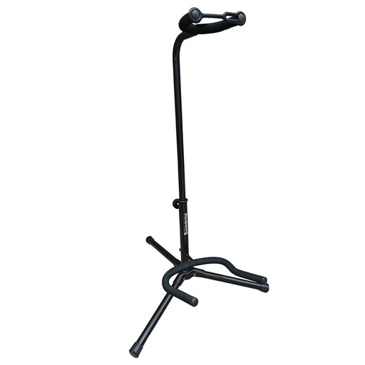 [ESG017] PEDESTAL PARA GUITARRA O BAJO SOUNDKING, ALTURA AJUSTABLE, METALICO COLOR NEGRO