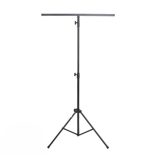 [DA006] PEDESTAL PARA LUCES SOUNDKING, 1 SOPORTE SUPERIOR, BASE TIPO TRIPIÉ, COLOR NEGRO