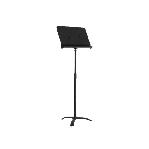 [SF016] PEDESTAL PARA PARTITURAS (ATRIL) SOUNDKING, AJUSTABLE HASTA 1.49 M, PANEL PLANO LIGERO, COLOR NEGRO