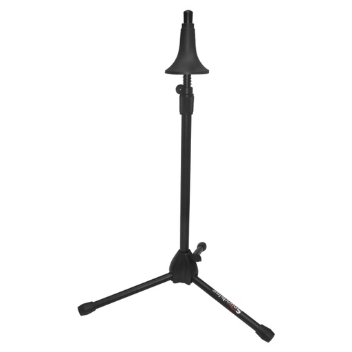 [DH002] PEDESTAL PARA TROMBON O TROMPETA SOUNDKING, CON RESORTES DE AMORTIGUACION, ALTURA MAXIMA 110 CM, BASE TIPO TRIPIÉ, COLOR NEGRO