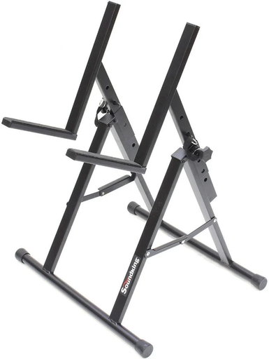 [DG020] PEDESTAL/SOPORTE PARA AMPLIFICADOR SOUNDKING, ALTURA AJUSTABLE, PLEGABLE, COLOR NEGRO