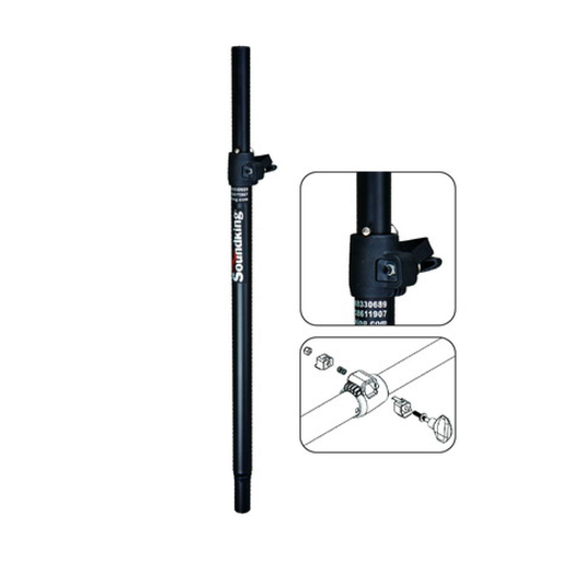 [SB312] POLE SOUNDKING, PARA ALTAVOZ, PARA SOCKET 35MM, SOPORTA HASTA 50KG, COLOR NEGRO