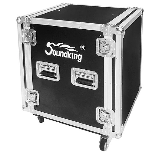 [JHKD12U] RACK DE GIRA PROFESIONAL SOUNDKING, CON RUEDAS, 12U