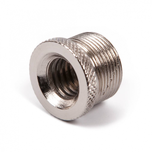 [DE018] TUERCA PARA CLIP DE MICROFONO SOUNDKING, CON 1 TOPE, MATERIAL DE METAL, COLOR PLATEADO