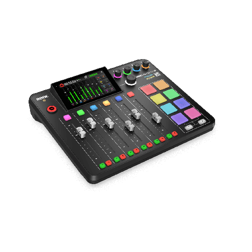 [RODECaster Pro II] MEZCLADORA DIGITAL RØDE, SERIE CASTER PRO II, IDEAL PARA PODCAST, RADIO, ESTUDIO DE GRABACION, 4 INPUT XLR/LINE,  6 OUPUT, BT, REC,