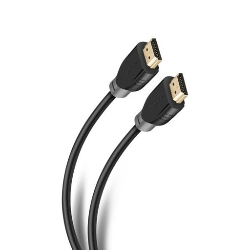 [295-502] Cable HDMI, 2.0 DE ALTA VELOCIDAD DE 2 METROS COLOR NEGRO
