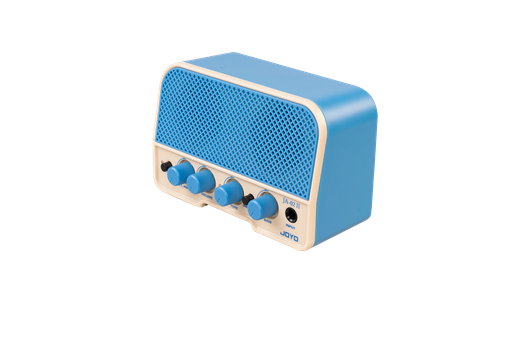 [JA-02 II BLUE] MINI AMPLIFICADOR JOYO, PARA GUITARRA,ENTRADA AUX, PERILLA DE TONO, COLOR CELESTE.