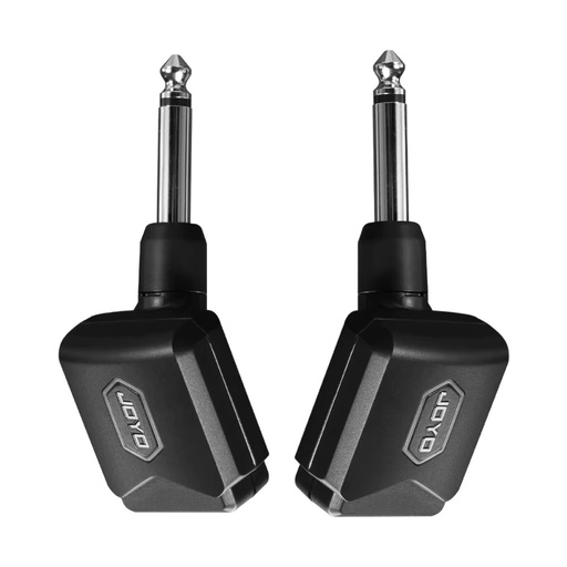 [JW-06] KIT TRANSMISOR Y RECEPTOR INALAMBRICO JOYO, PARA INSTRUMENTO, BATERIA RECARGABLE, COLOR NEGRO