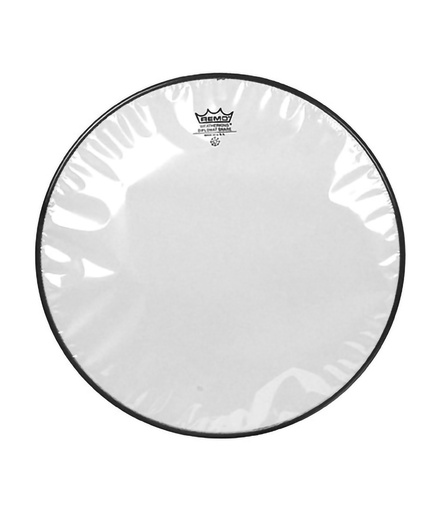 [SA-0114-00] PARCHE INFERIOR REMO, PARA TAMBOR DE 14, SERIE AMBASSADOR CLEAR BORDONERO, TRANSPARENTE.