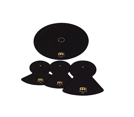 [MCM-141620] SET DE SILENCIADORES MEINL, PARA PLATILLOS, 3 PIEZAS, MEDIDAS, 14,16,20, COLOR NEGRO