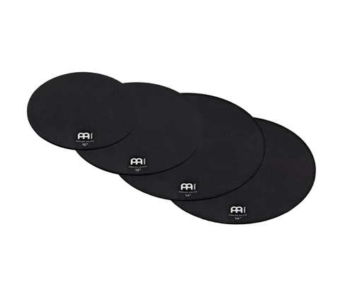[MDM-10121414] SET DE SILENCIADORES MEINL, PARA PLATILLOS, 4 PIEZAS, MEDIDAS, 10,12,14,14, COLOR NEGRO