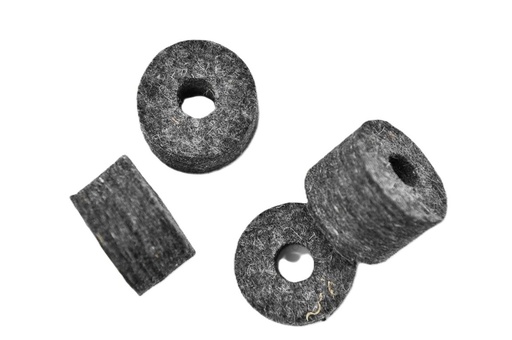 [PAWS-CFL] FELPA DIXON, ALMOHADILLAS DE FIELTRO, 1 UNIDAD, 3,5 cm, altura: 2,1 cm, PARA PEDESTAL DE PLATILLOS, COLOR GRIS OSCURO.