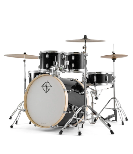 [PODSP522C1BK-EP1] BATERIA ACUSTICA DIXON, SERIE SPARK BLACK, 5 PIEZAS, MEDIDAS: B22 | T10 | T12 | FT14, INCLUYE PLATILLOS Y PEDESTALES. COLOR NEGRO.