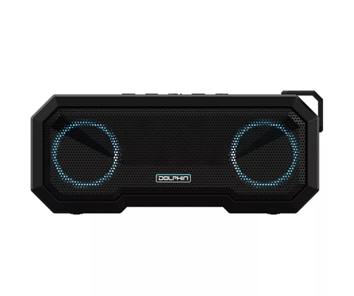 [DR-40] BOCINA BLUETOOTH DOLPHIN, IMPERMEABLE, CON MICRÓFONO INCORPORADO, CON EMPAREJAMIENTO WAVESYNC™