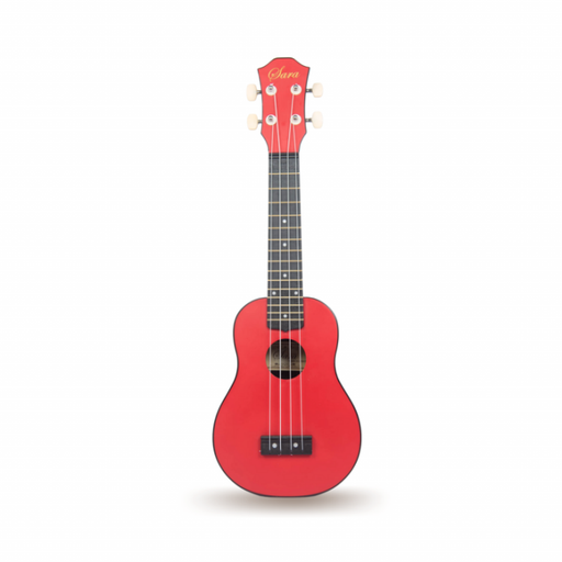 [AU-P01/RD] UKULELE SARA, SOPRANO, 21", INLCUYE FUNDA, COLOR ROJO MATE