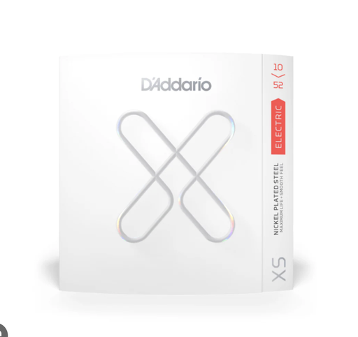 [XSE1052] SET DE CUERDAS D´ADDARIO, PARA GUITARRA ELECTRICA, METALICO, CALIBRE .10/52 SUPER LIGHT COATED