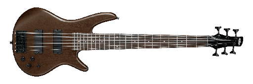 [GSR206B WNF] BAJO ELECTRICO IBANEZ, SERIE GSR, WALNUN FLAT (WNF), 6 CUERDAS, PASIVO, 22 TRASTES,