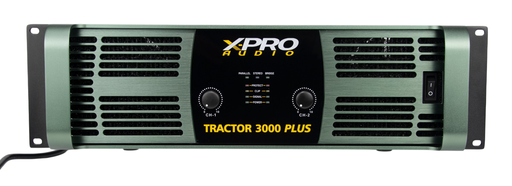 [TRACTOR 3000 PLUS] PODER TRACTOR X-PRO AUDIO, SERIE PLUS, 3000 WATTS